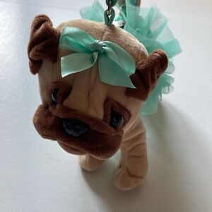 Poochie & Co. Stuffy Pug Purse